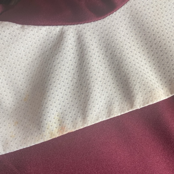 Men's Pre Owned adidas Maroon Texas A&M Aggies Polo XL - Picture 6 of 8